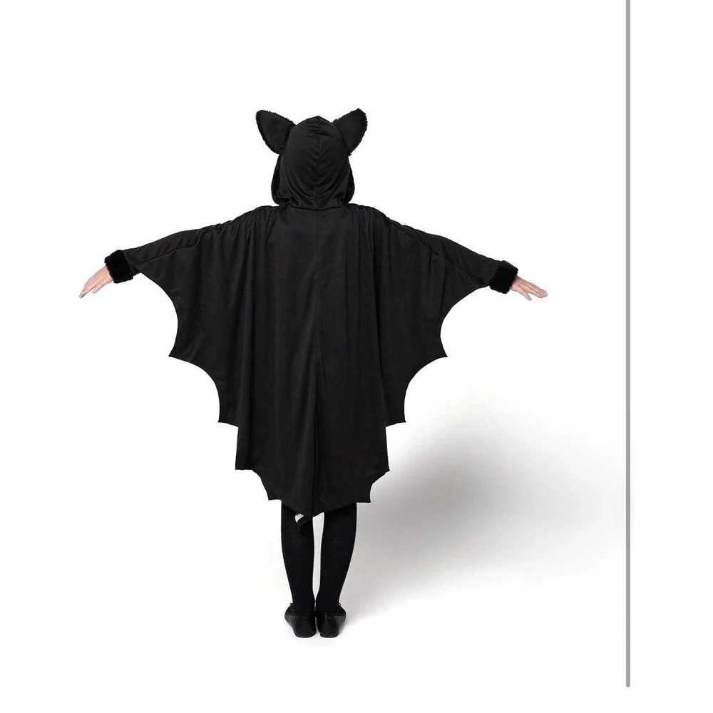 Bat costume Halloween Bat Wings Medium 8-10 Year old nwt Spooktacular Creations